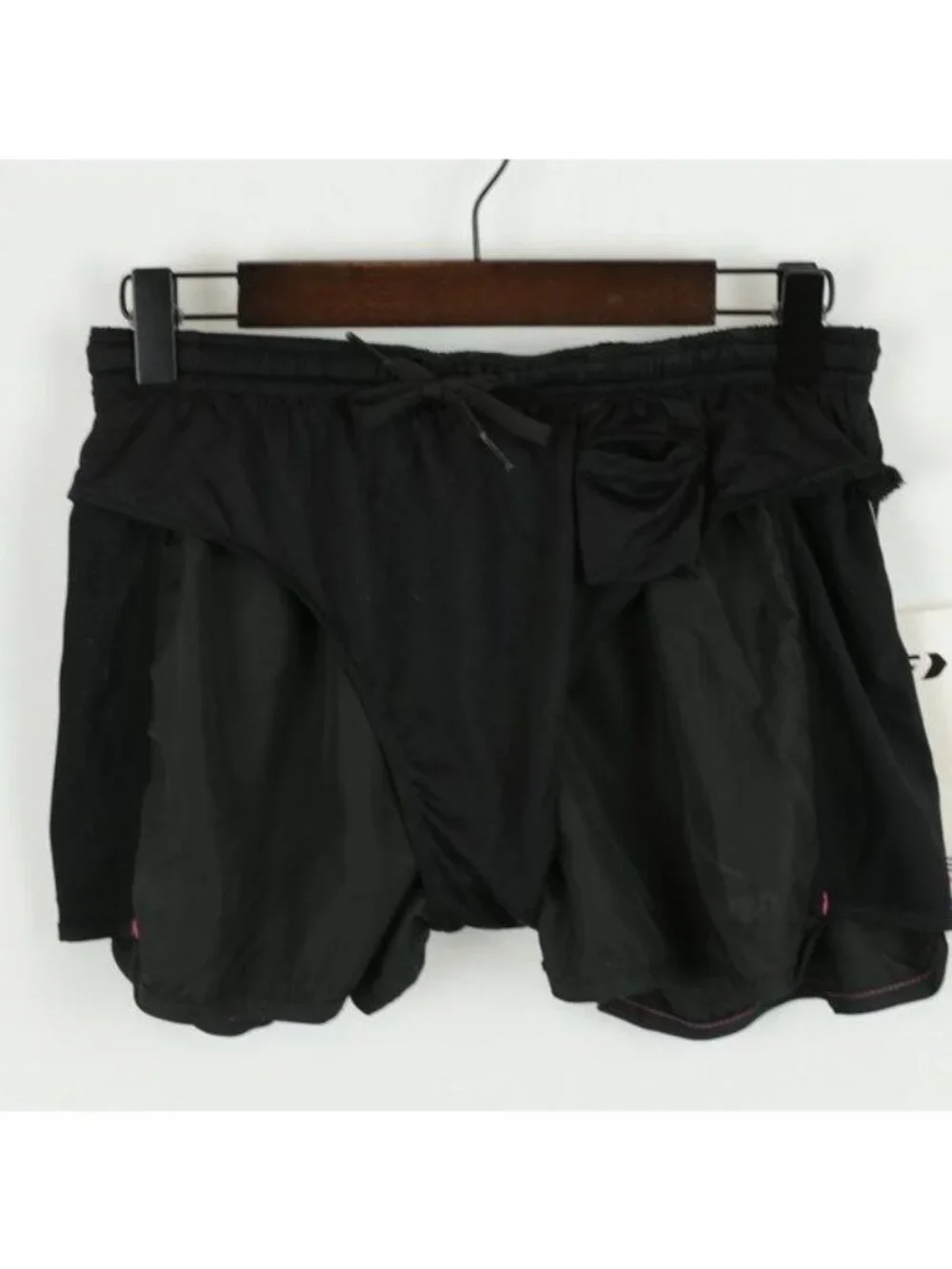 Louis Garneau Flow Run Short Women's Large Black Running Shorts NWT